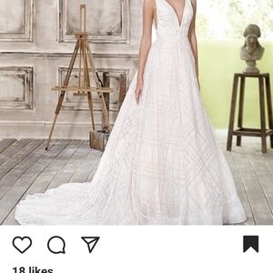 Fara Sposa Art Deco Wedding dress